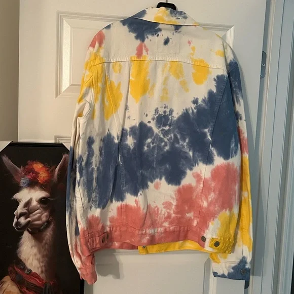 LEVI NWOT Tye Dyed Jacket Men’s - Unisex - Picture 4 of 10